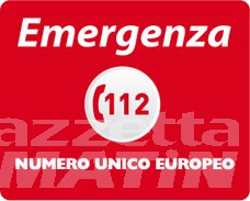 Attivo da oggi il 112, numero unico per emergenze