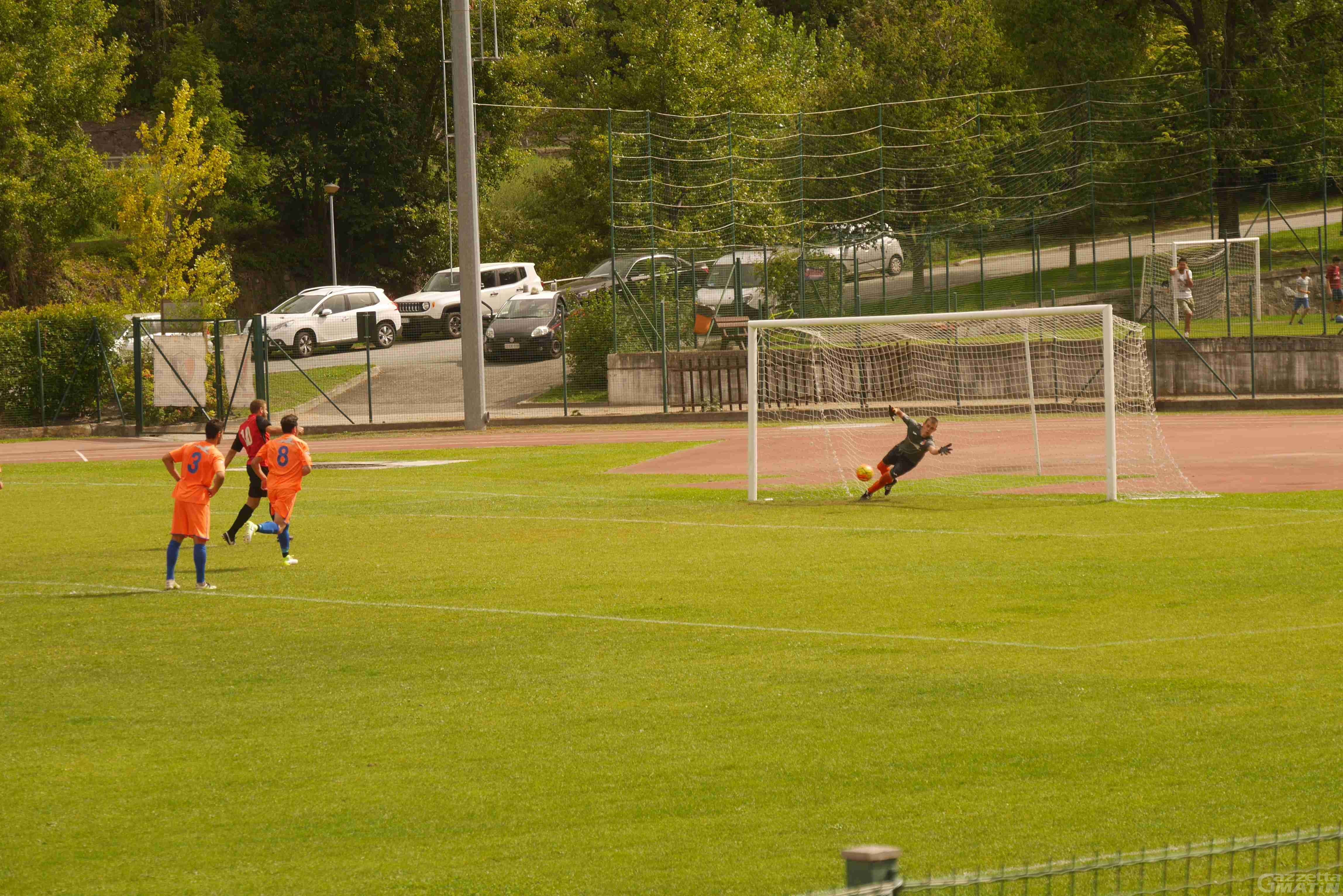 Calcio: l’Aygreville vince il derby di Coppa Italia Calcio: l’Aygreville vince il derby di Coppa Italia