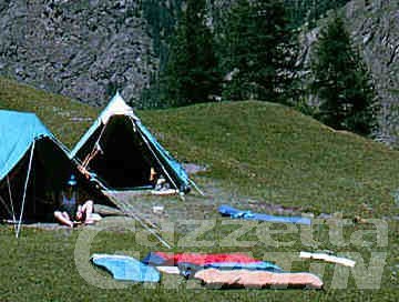 Frane: sgomberato campeggio nella Valtournenche