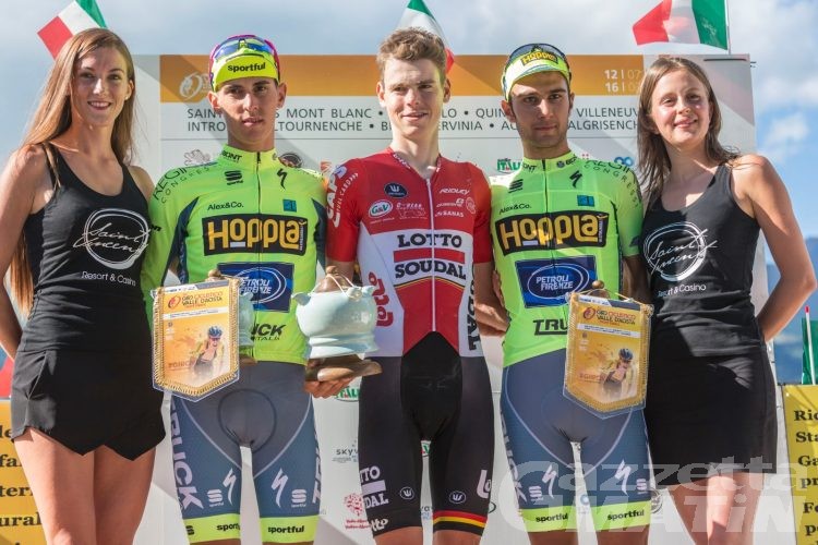 Giro Valle: Vanhoucke trionfa, Carboni ancora in giallo