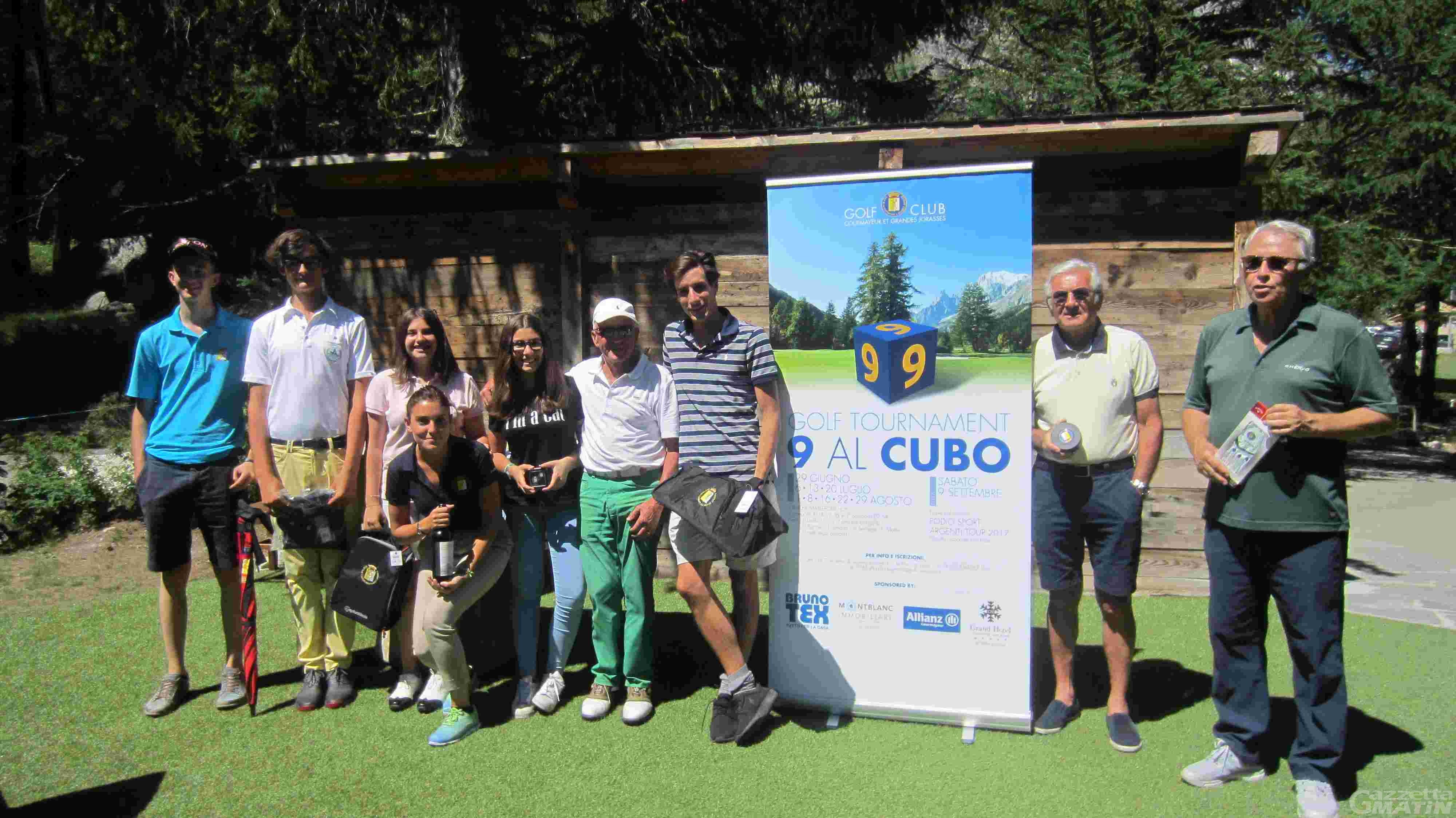 Golf: Nicolò Martini vince a Courmayeur Golf: Nicolò Martini vince a Courmayeur