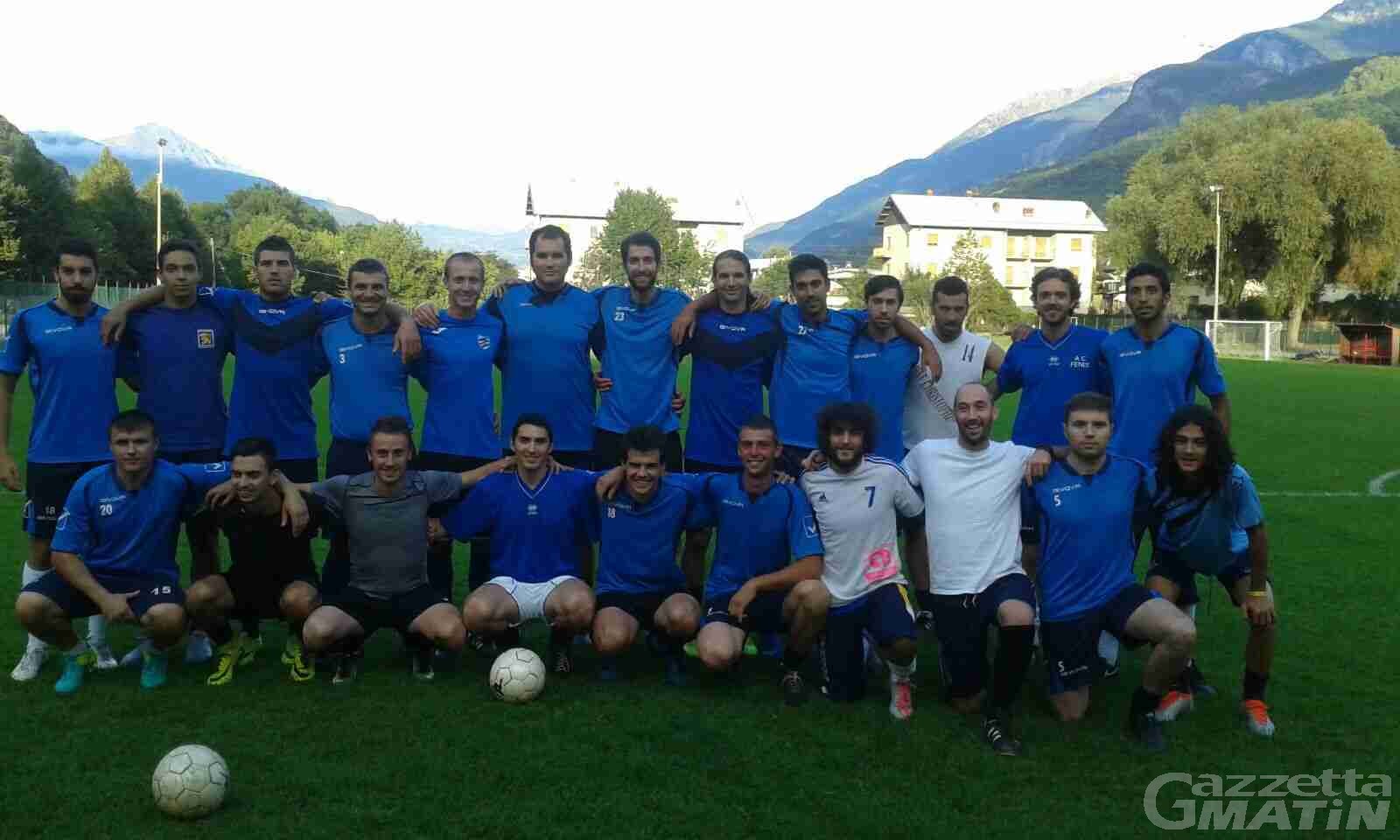 Calcio: il Fenusma vince il derby di Coppa Piemonte Calcio: il Fenusma vince il derby di Coppa Piemonte