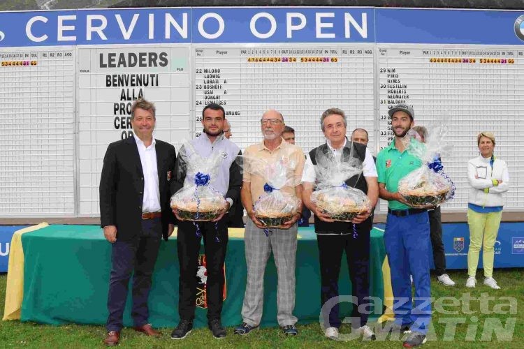 Golf: il Team Radureau vince la Pro Am di Cervinia