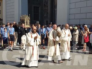 Aosta celebra il patrono San Grato: messa e processione in città