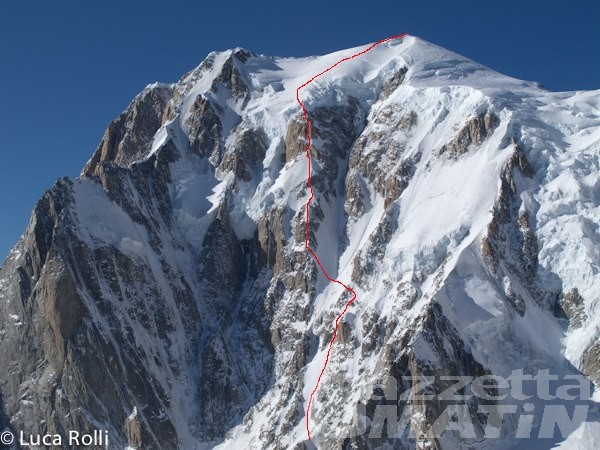Montagna: 21enne alessandrino muore sul Monte Bianco