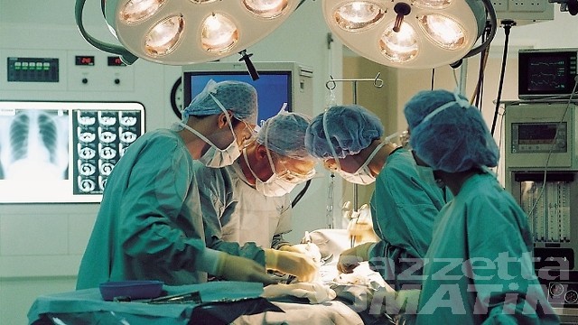 Sanità: prelievo multiorgano all’ospedale Parini di Aosta