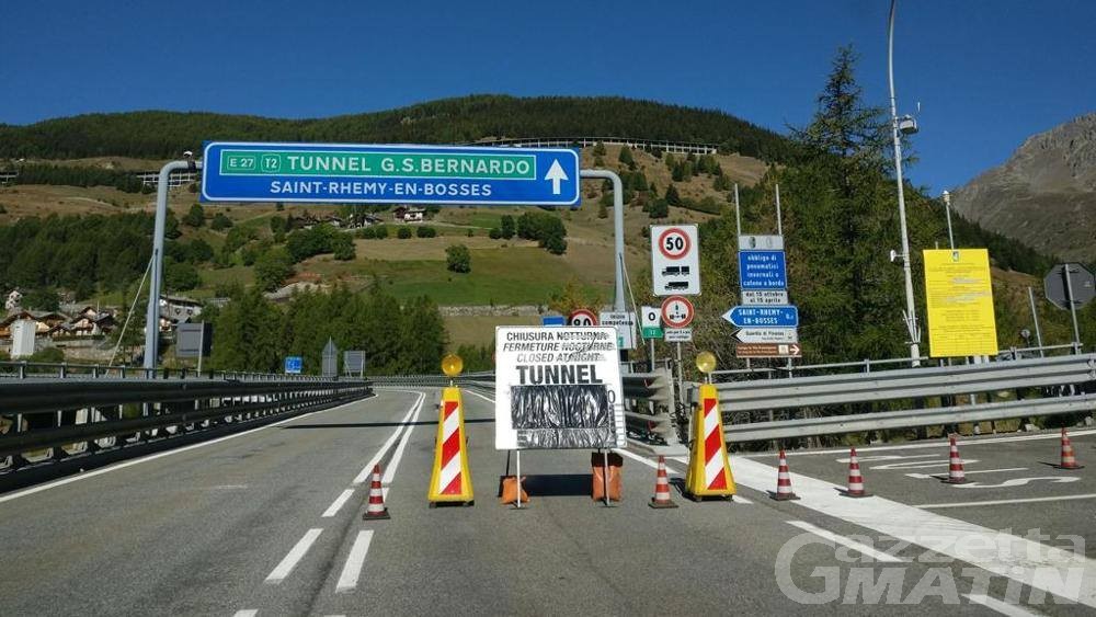 Traforo GS Bernardo: accordo per la cassa integrazione ordinaria
