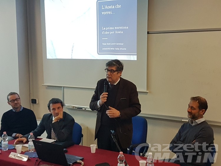 Una maratona di idee per progettare l’Aosta del futuro