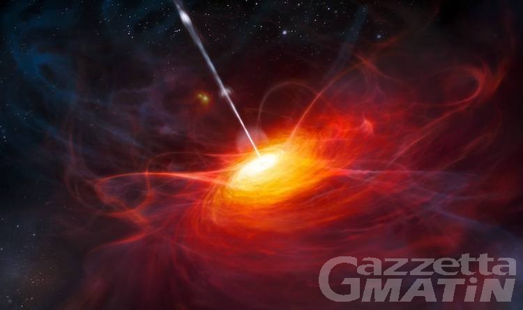 Astrofisica: scoperto a Saint-Barthélemy fascio di luce da buco nero