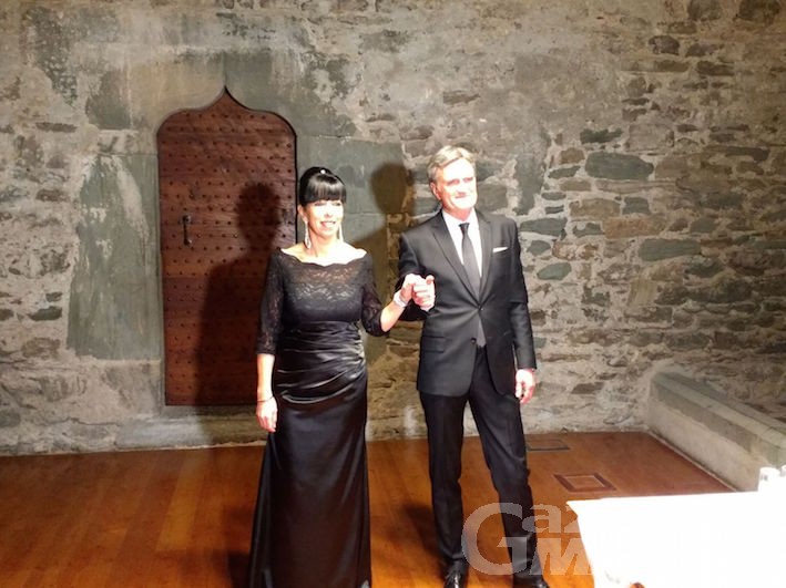 Carnevale, Mary Danna e Franco Valente i conti di Verrès