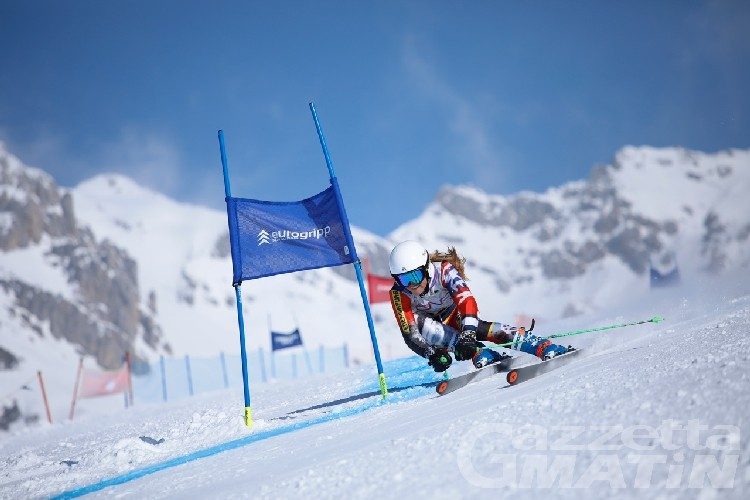 Sci alpino: Sophie Mathiou d’oro agli Italiani Children