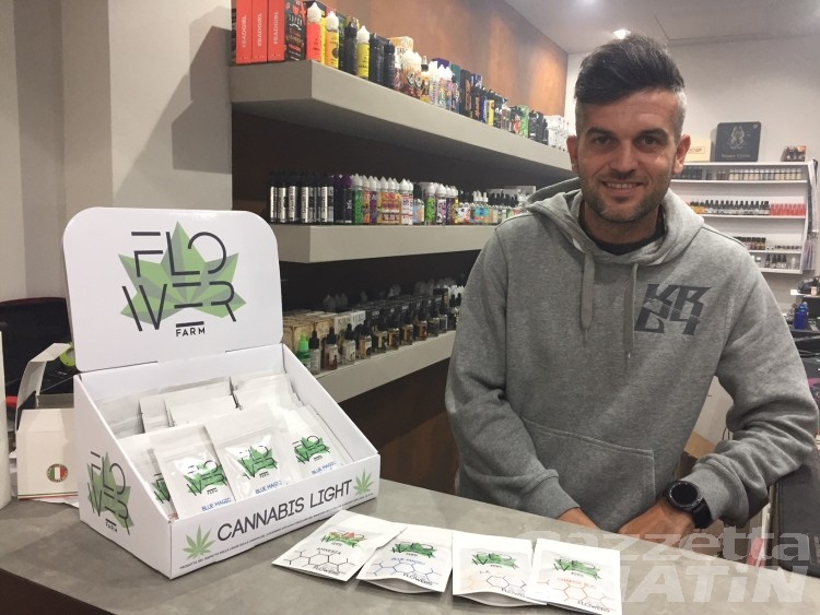 Cannabis light, ‘boom’ di vendite anche in Valle