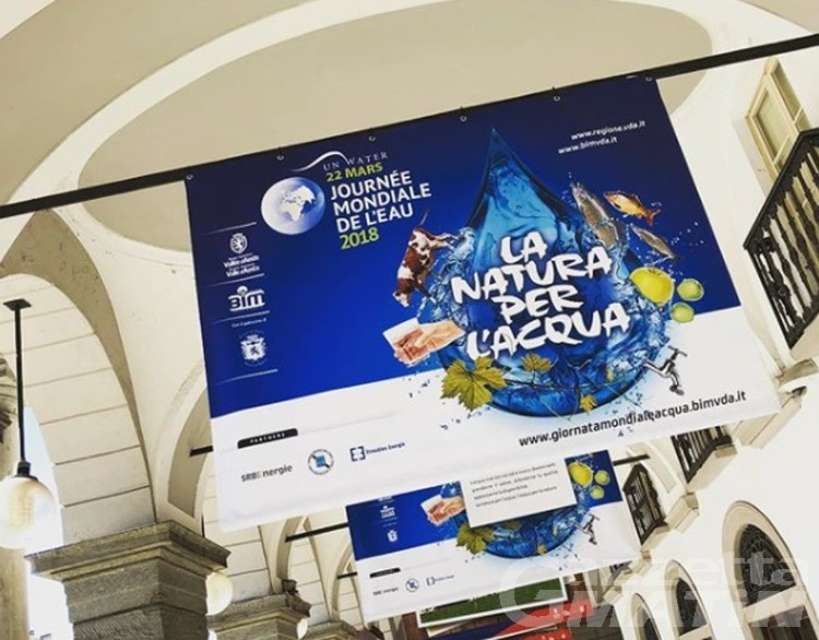 Giornata Mondiale, oggi acqua gratis in 17 comuni valdostani