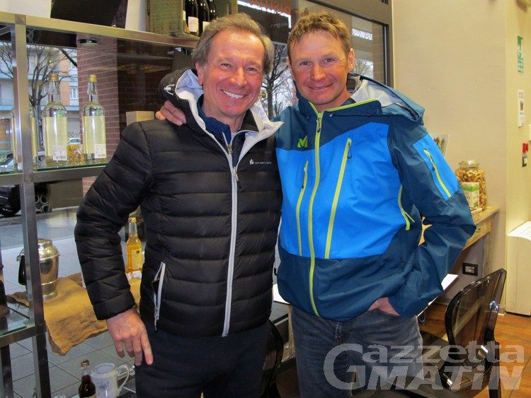 Camandona e Cazzanelli alla conquista dell’Everest con l’astronauta Maurizio Cheli