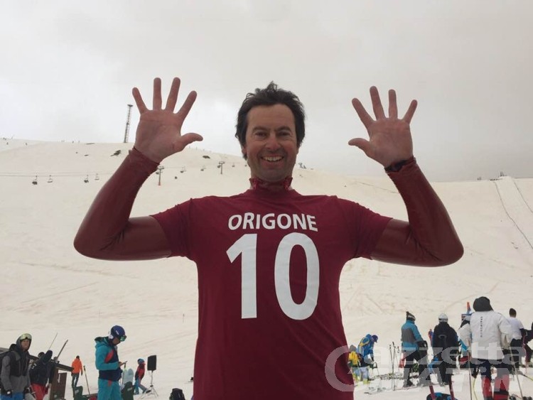 Speed skiing: Simone Origone con dieci Coppe è nella storia