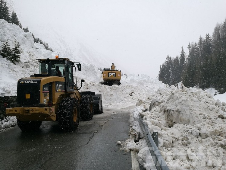 Valanghe: riaperta la strada regionale di Cogne Valanghe: riaperta la strada regionale di Cogne