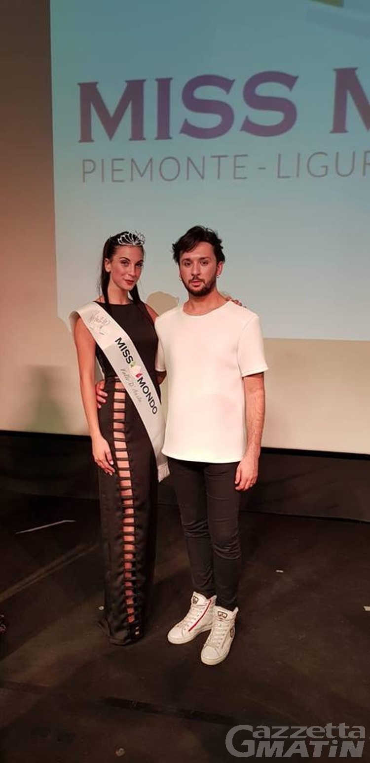 Bellezza, Silvia Toscano è Miss Mondo Valle d’Aosta