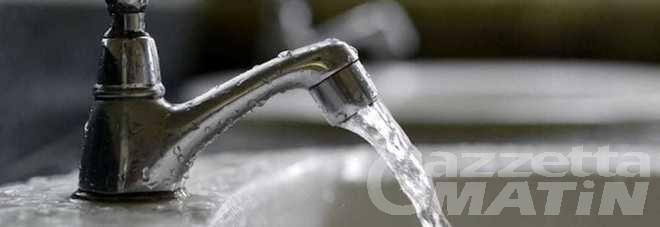 Aosta: giovedì interruzione acqua potabile ad Arpuilles e Entrebin