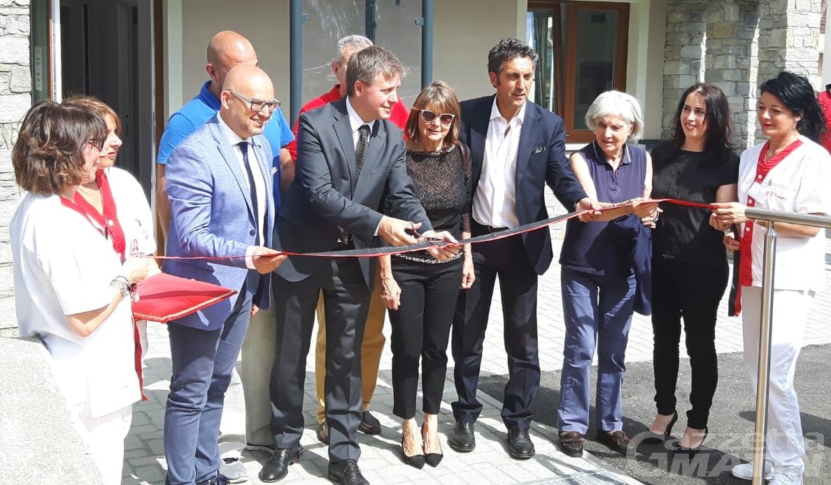 Aosta: inaugurata la struttura per anziani “Bellevue”