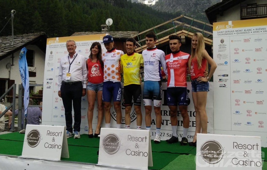 Giro della Valle: Matteo Bellia nuova maglia gialla