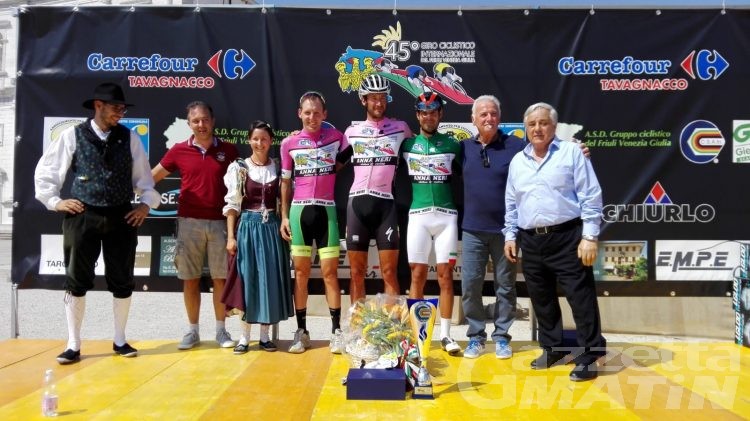 Ciclismo: Wladimir Cuaz si impone a Palmanova