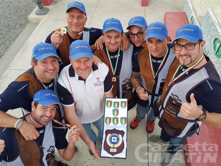 Tiro a volo: Aosta vince il titolo italiano a squadre
