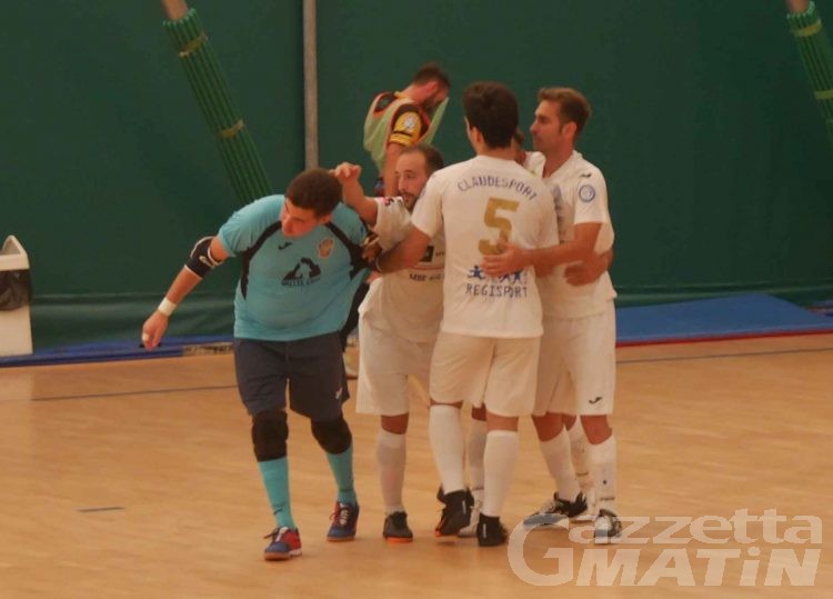 Futsal: preziosa vittoria esterna dell’Aosta Calcio 511