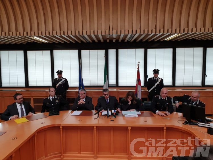 ‘ndrangheta: la prima udienza ad Aosta del processo Geenna, cinque imputati alla sbarra