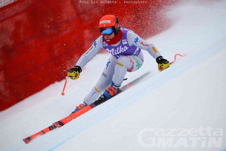 Sci alpino: ottima Federica Brignone nella discesa di Cortina