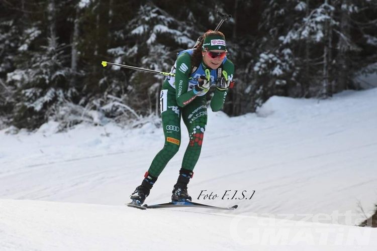 Biathlon: Nicole Gontier brilla ancora ad Anterselva