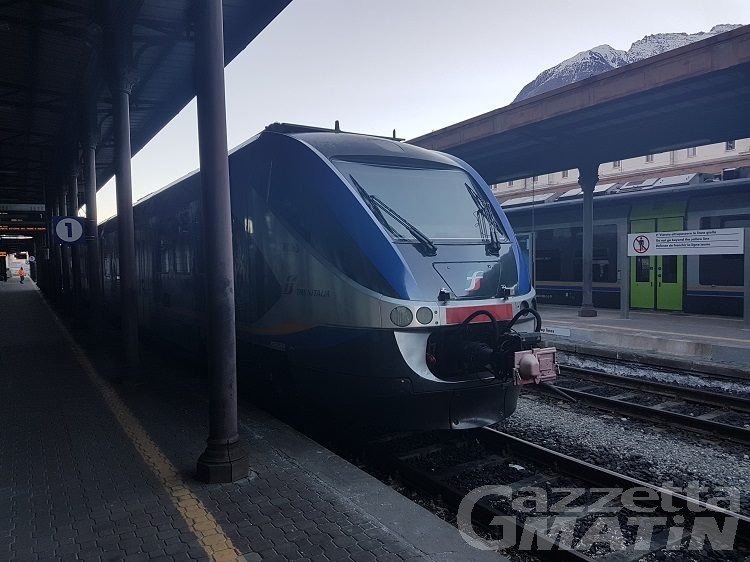 Caos sulla linea Ivrea – Aosta, treni in ritardo