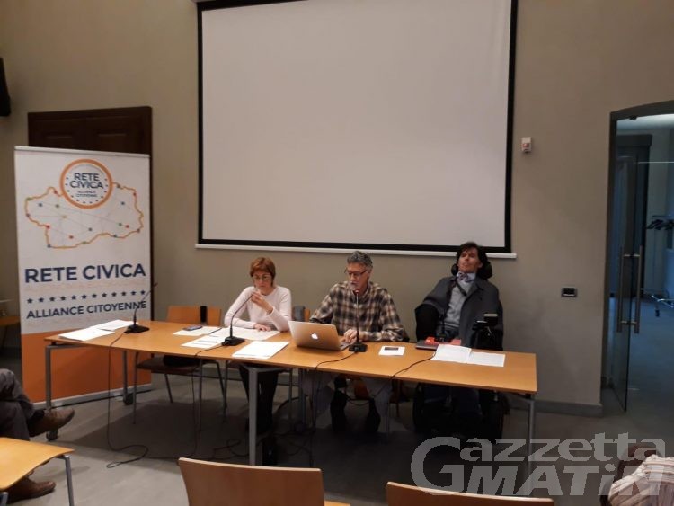 Rete Civica contro la presenza in aula di Rollandin