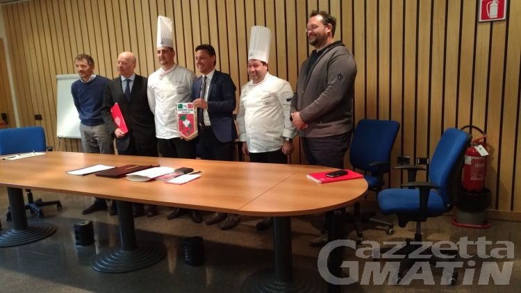 Cucina: l’Unione cuochi valdostani diventa partner della Regione