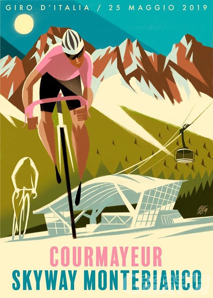 Courmayeur, sapore vintage per il Giro d’Italia