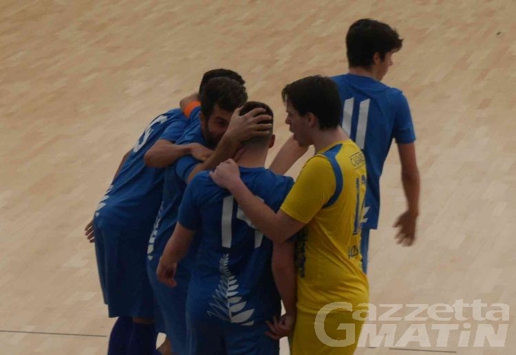 Futsal: l’Aosta Calcio 511 vola in serie A2