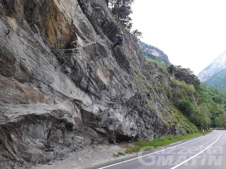 Pré-Saint-Didier, traffico a singhiozzo per disgaggi