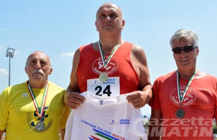 Atletica: pioggia di medaglie per i Master valdostani impegnati in Toscana