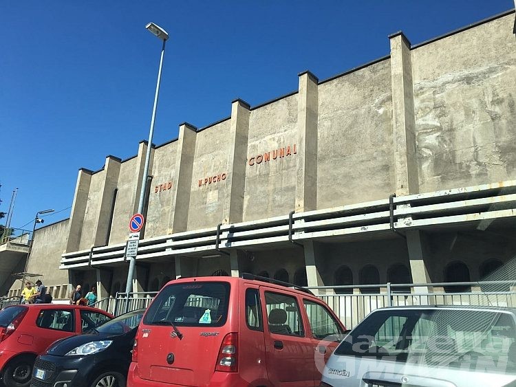 Aosta, stadio Puchoz: un primo passo verso il futuro da parco cittadino