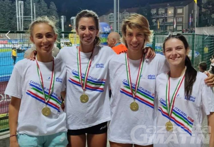 Atletica: la Calvesi vince l’oro tricolore in staffetta agli assoluti