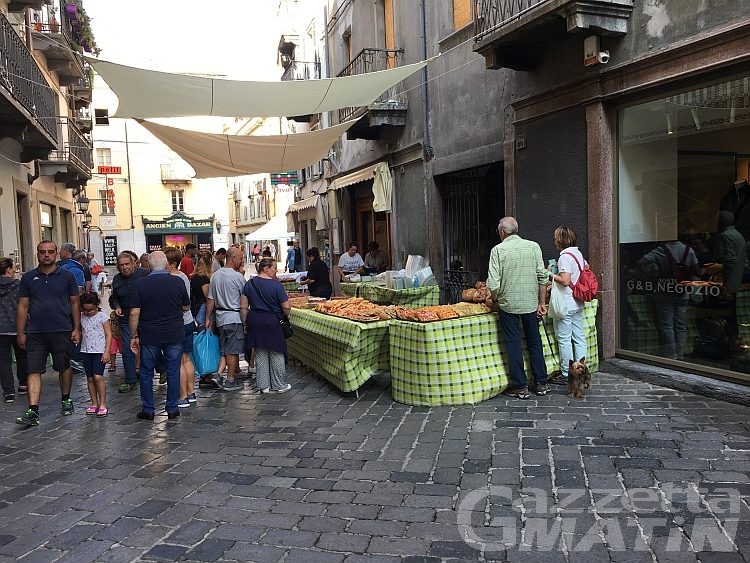Aosta in Festa: nasce il mercatino degli artigiani AoStArt