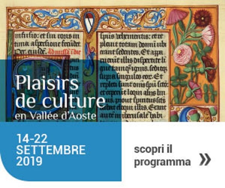 Cultura, un ricco programma di eventi per Plaisirs de Culture 2019