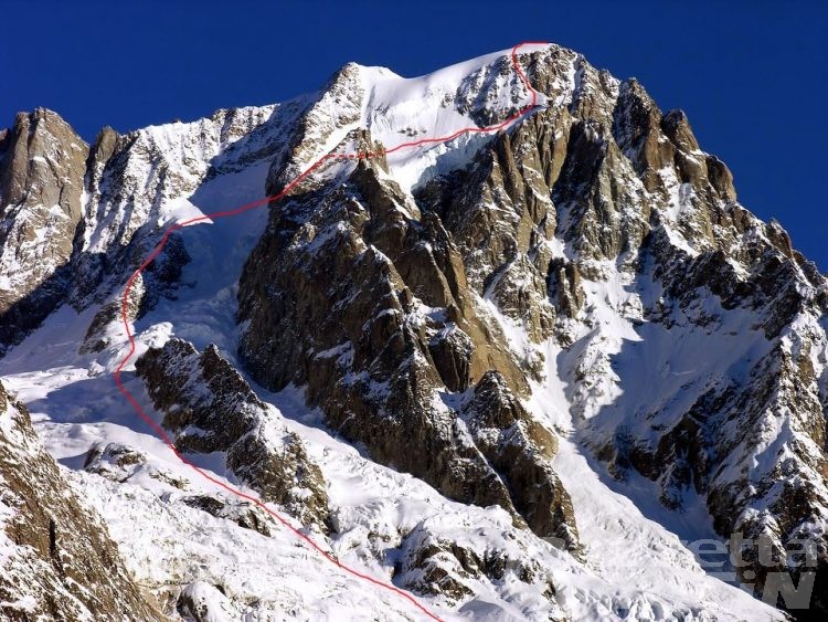 Courmayeur, rischio crolli: chiuso il sentiero per il rifugio Boccalatte-Piolti
