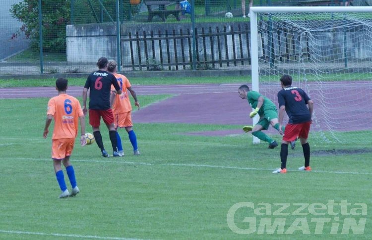 Calcio: l’Aygreville vince ancora e resta in vetta