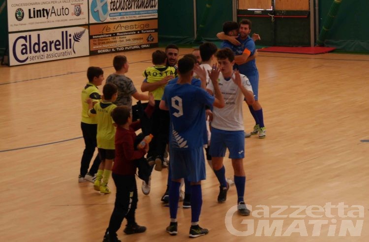 Futsal: colpaccio dell’Aosta Calcio 511 a Sestu