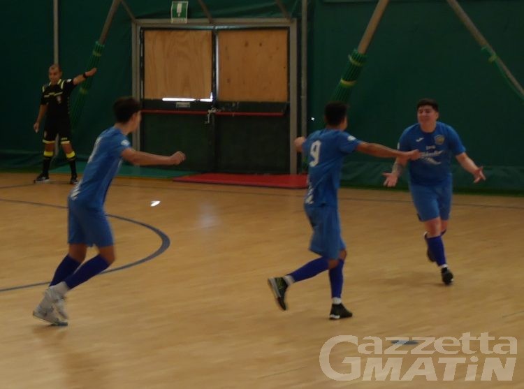 Futsal: l’Aosta Calcio 511 travolge il Leonardo