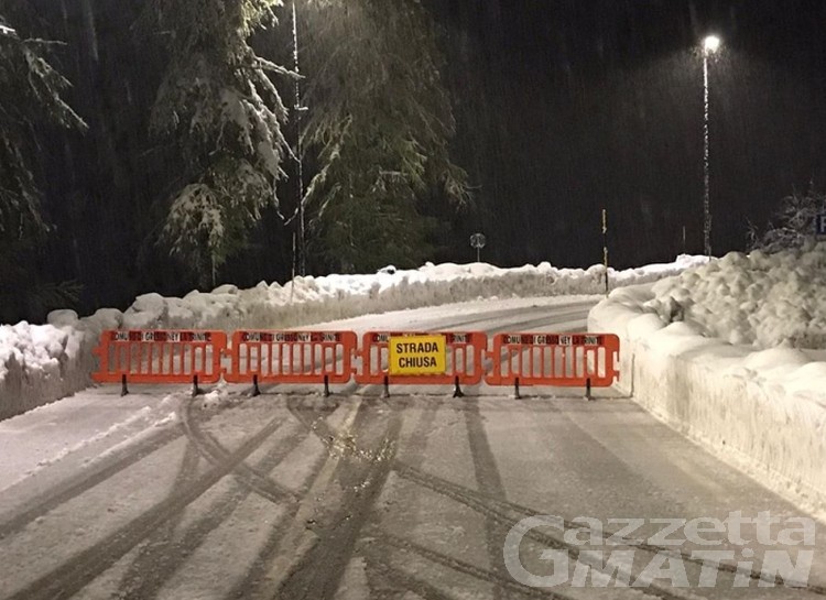 Maltempo: chiusa la regionale della Valle del Lys