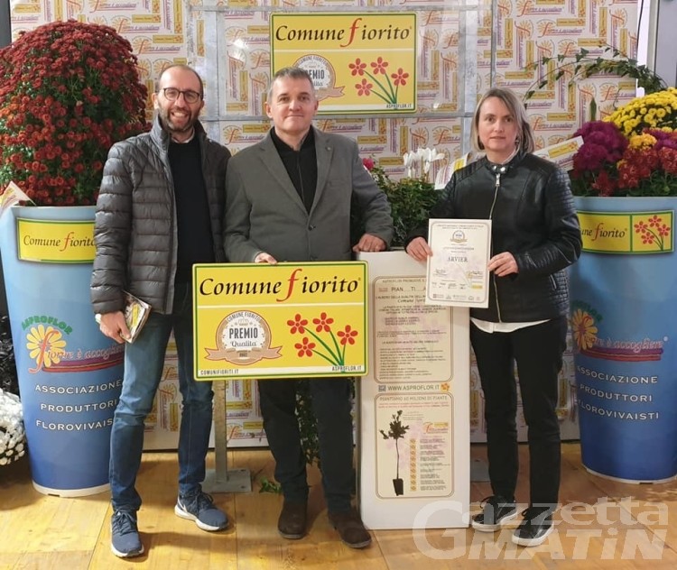 Comuni Fioriti, marchio di qualità per quattro paesi valdostani