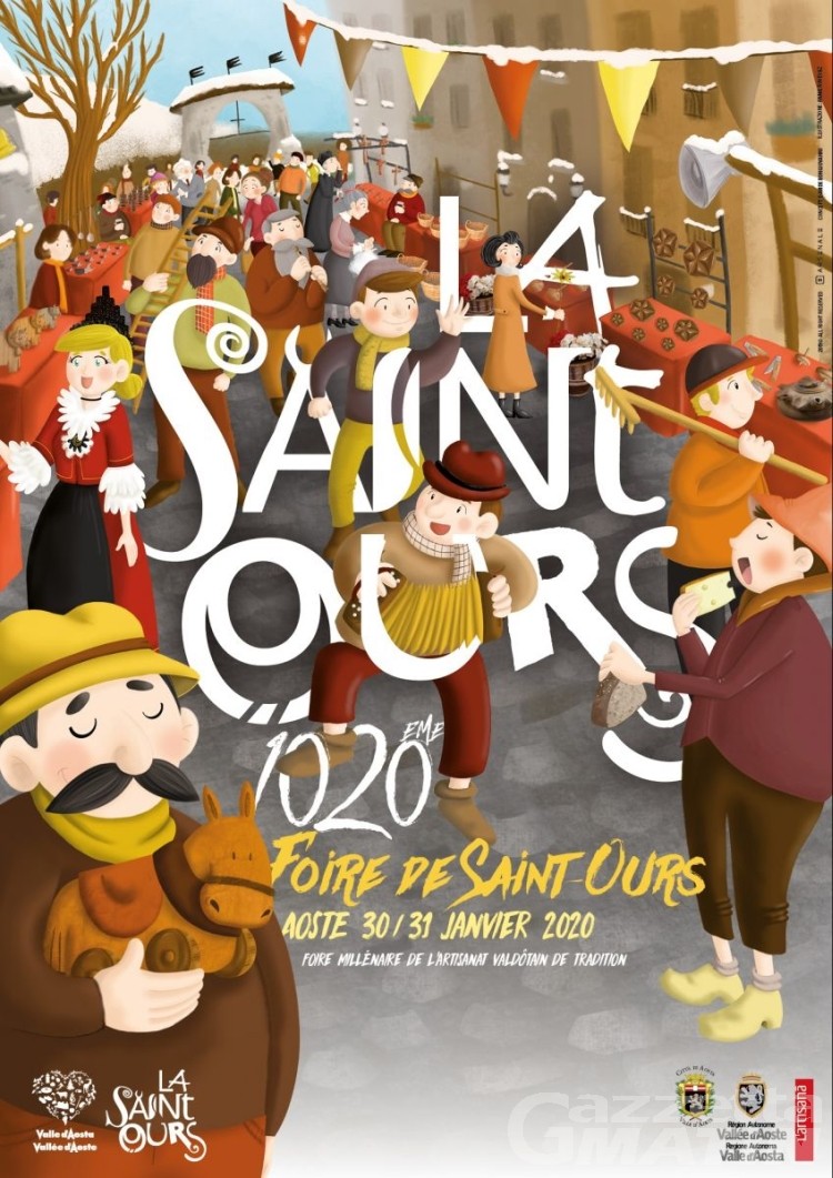 Sant’Orso: svelato il manifesto della 1020ª Foire