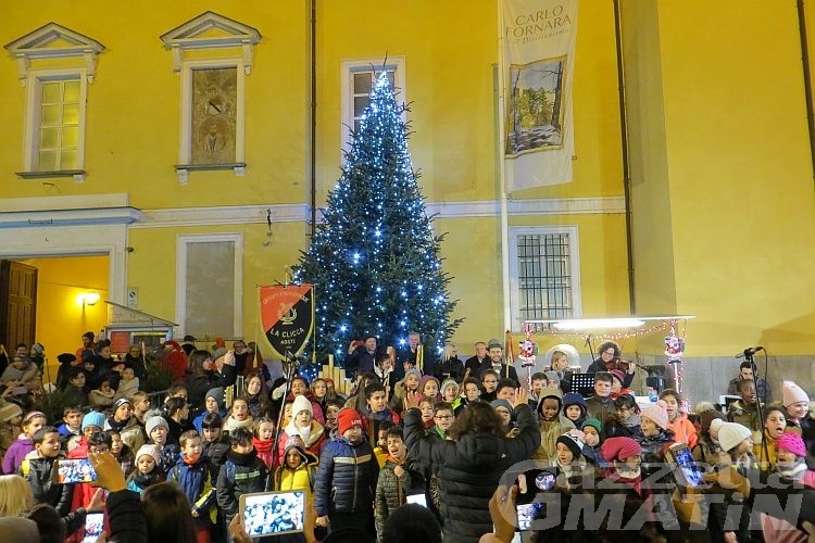 Natale ad Aosta: inaugurato Noël pour les Enfants