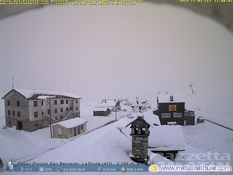 La Thuile, chiuso il Colle del Piccolo San Bernardo La Thuile, chiuso il Colle del Piccolo San Bernardo